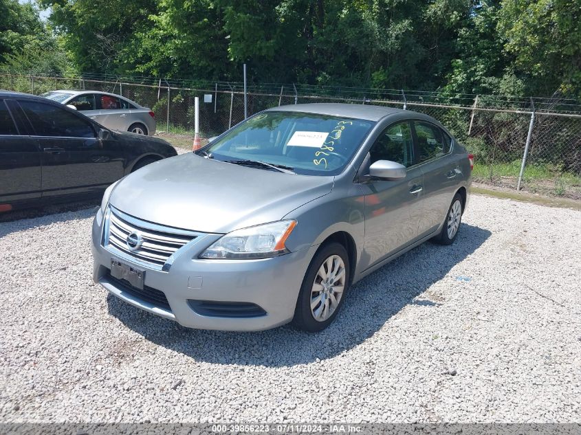 3N1AB7AP5DL774419 | 2013 NISSAN SENTRA