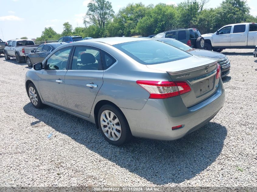 3N1AB7AP5DL774419 | 2013 NISSAN SENTRA