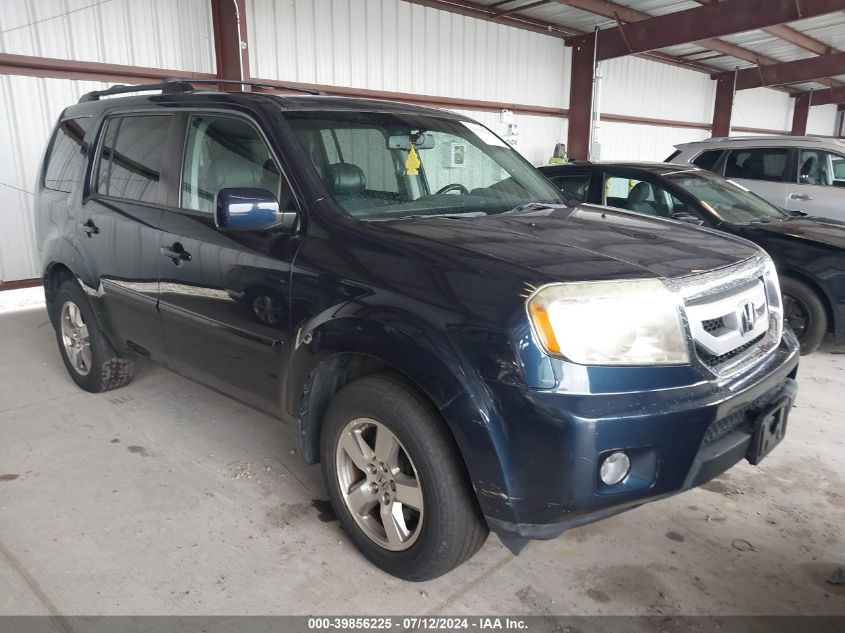 2010 Honda Pilot Ex-L VIN: 5FNYF4H53AB007715 Lot: 39856225