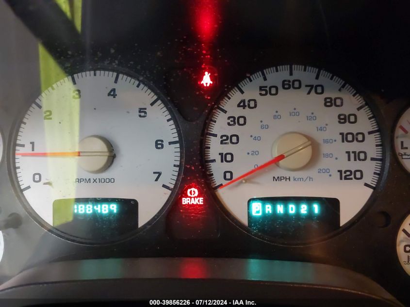 2003 Dodge Ram 1500 St/Slt VIN: 1D7HA18D03S327333 Lot: 39856226