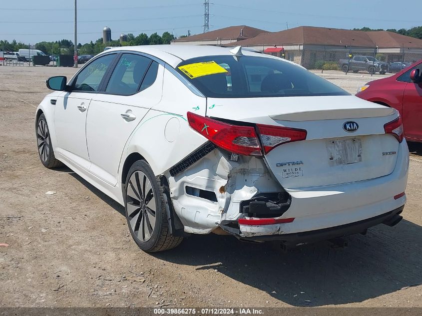 2013 Kia Optima Sx VIN: 5XXGR4A60DG096117 Lot: 39856275