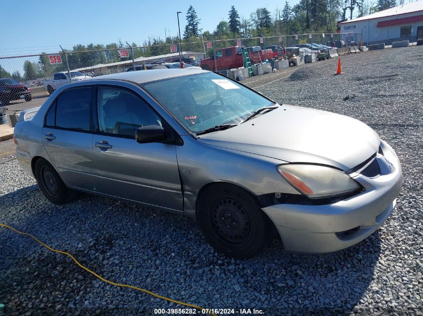 2004 Mitsubishi Lancer Es VIN: JA3AJ26E34U054664 Lot: 39856282