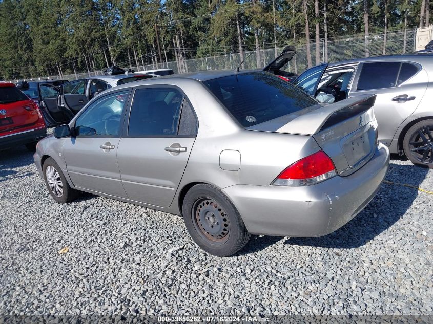 2004 Mitsubishi Lancer Es VIN: JA3AJ26E34U054664 Lot: 39856282