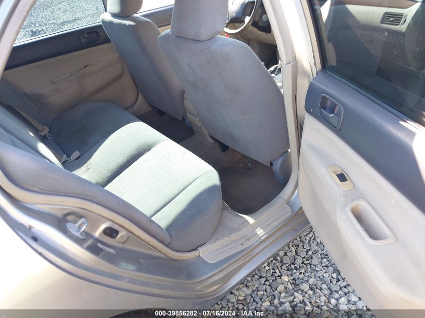 2004 Mitsubishi Lancer Es VIN: JA3AJ26E34U054664 Lot: 39856282