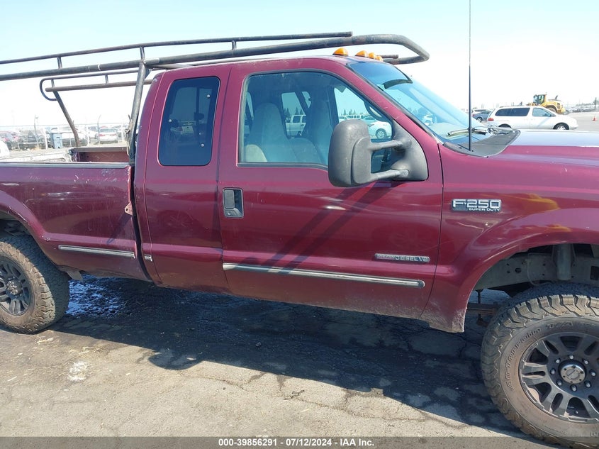 1999 Ford F250 Super Duty VIN: 1FTNX21F0XED38754 Lot: 39856291
