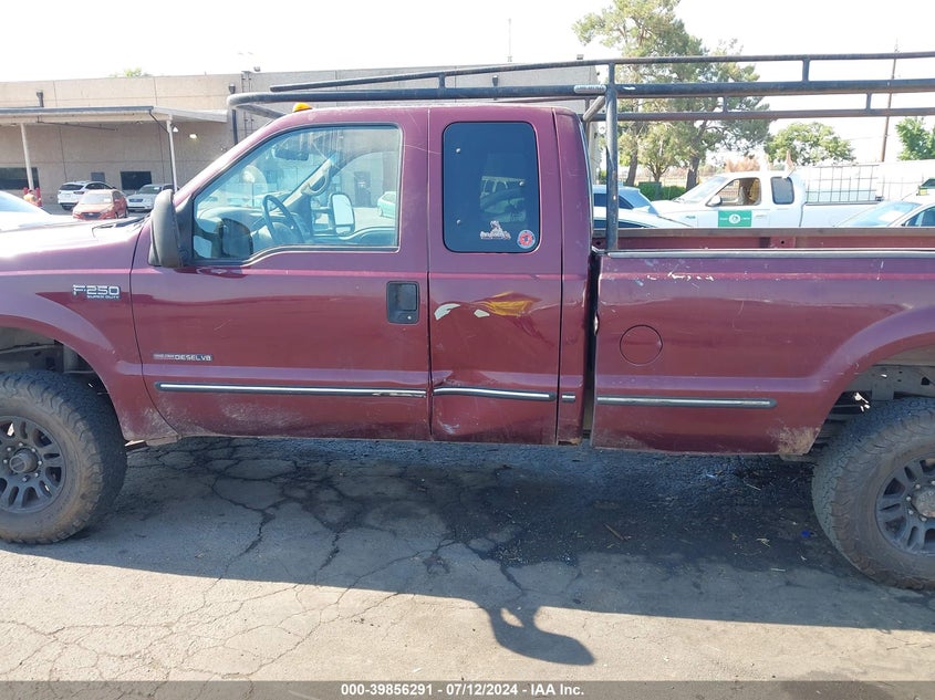 1999 Ford F250 Super Duty VIN: 1FTNX21F0XED38754 Lot: 39856291