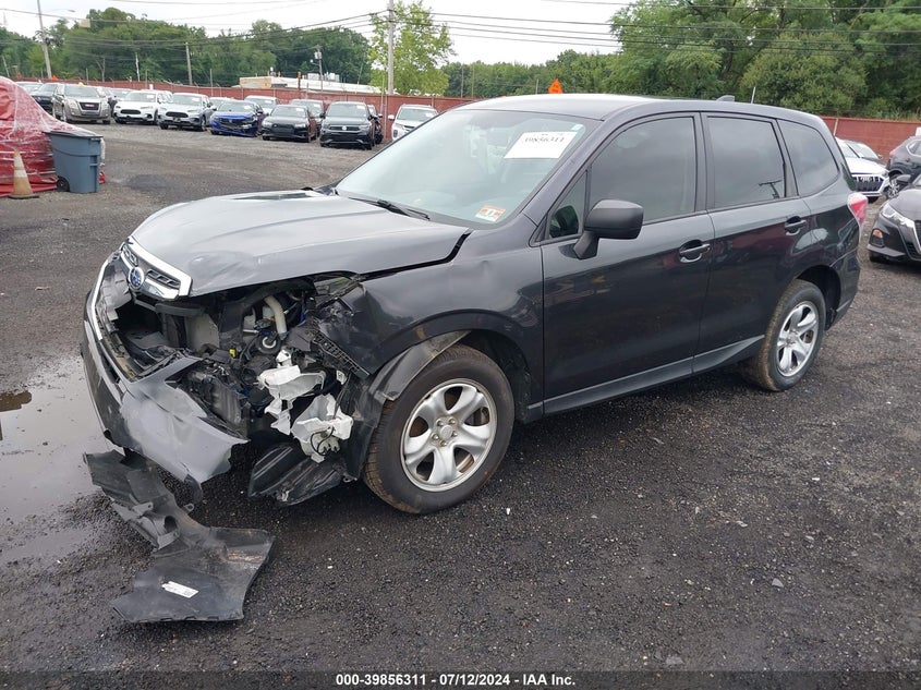 2017 SUBARU FORESTER 2.5I - JF2SJAAC0HH589652