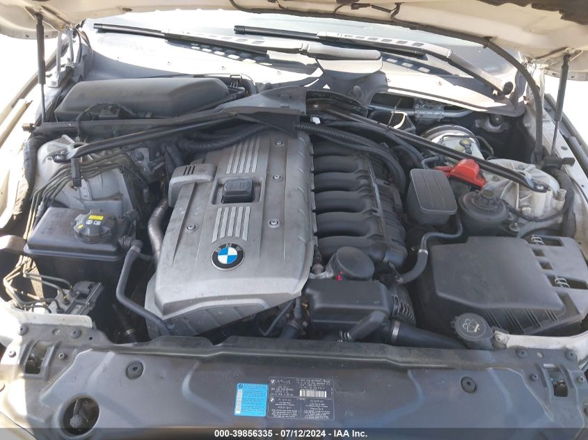 2006 BMW 530I VIN: WBANE73576CM32256 Lot: 39856335