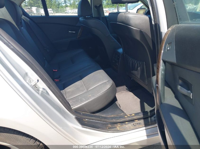 2006 BMW 530I VIN: WBANE73576CM32256 Lot: 39856335