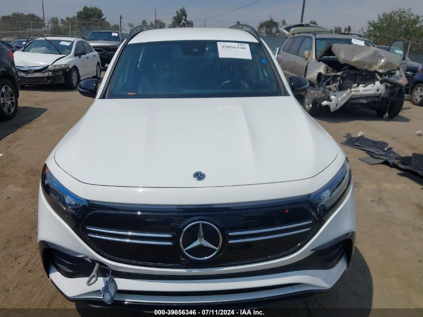 2023 Mercedes-Benz Eqb 300 Suv 4Matic VIN: W1N9M0KB1PN065388 Lot: 39856346