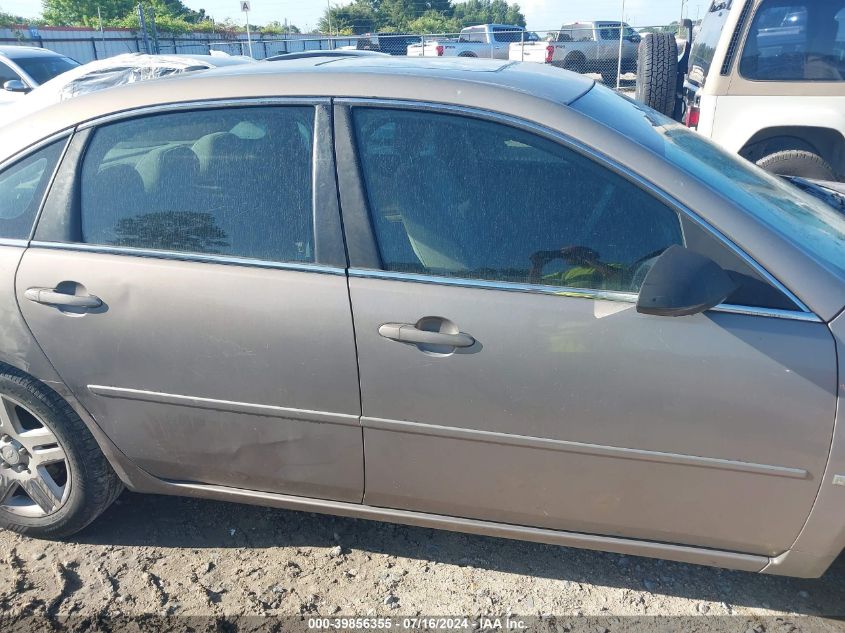2006 Chevrolet Impala Lt VIN: 2G1WC581269261102 Lot: 39856355