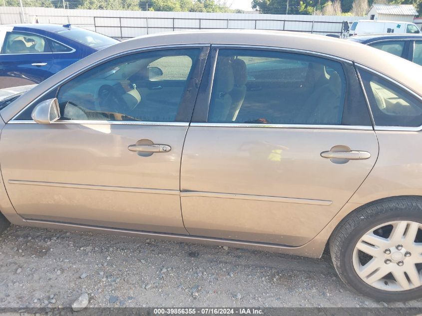 2006 Chevrolet Impala Lt VIN: 2G1WC581269261102 Lot: 39856355