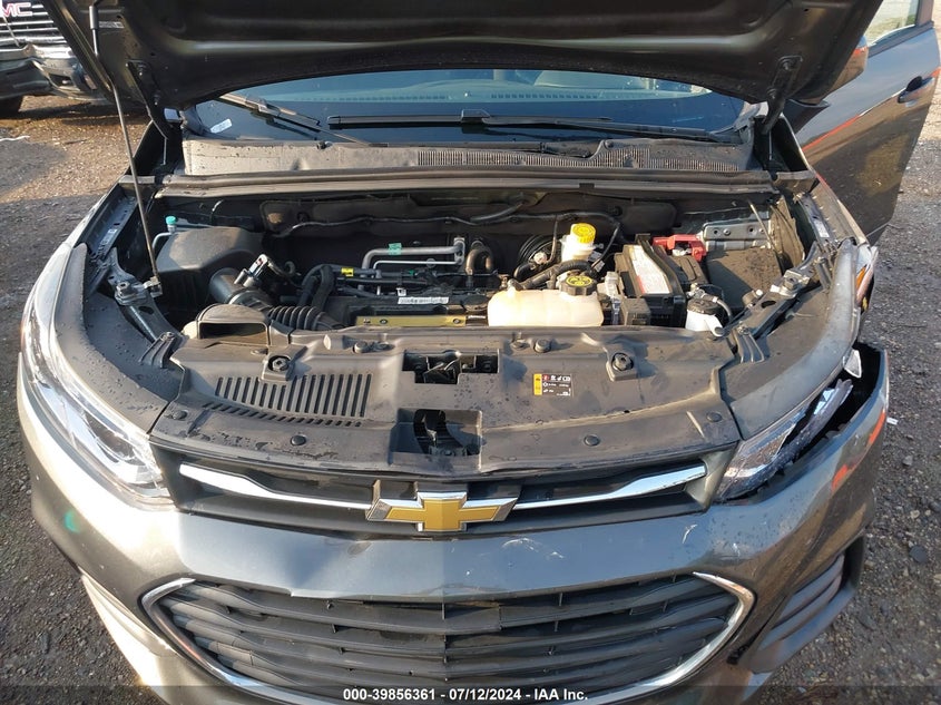 VIN 3GNCJKSB8LL184252 2020 CHEVROLET TRAX FWD LS