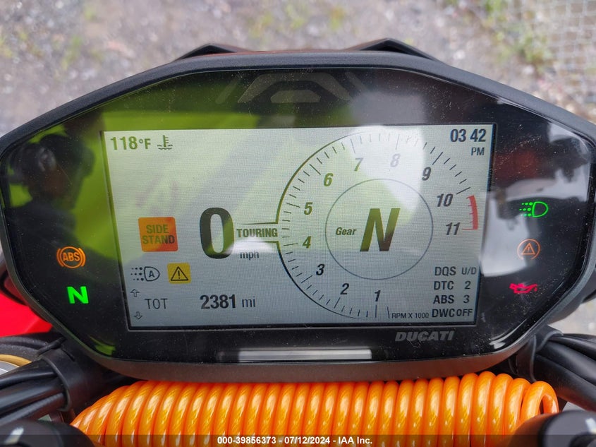 2023 DUCATI HYPERMOTARD 950/950 SP - ZDMBAJDT3PB009455