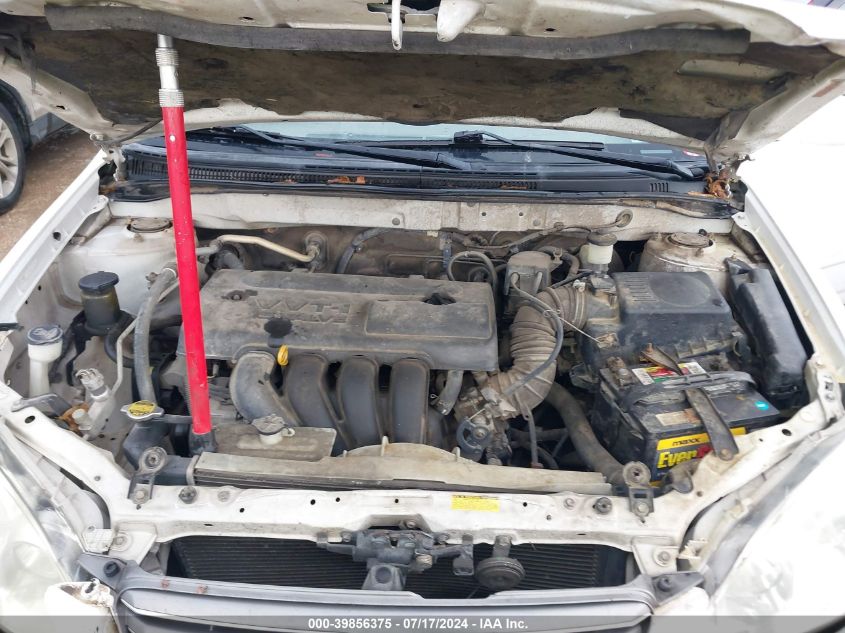 2003 Toyota Corolla Le VIN: JTDBR32E730049869 Lot: 39856375