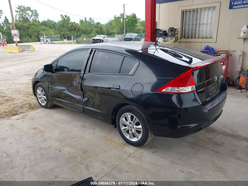 2010 Honda Insight Ex VIN: JHMZE2H76AS020067 Lot: 39856379