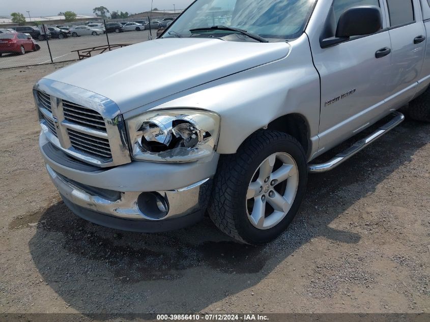 2007 Dodge Ram 1500 Slt VIN: 1D7HA18N77S206619 Lot: 39856410