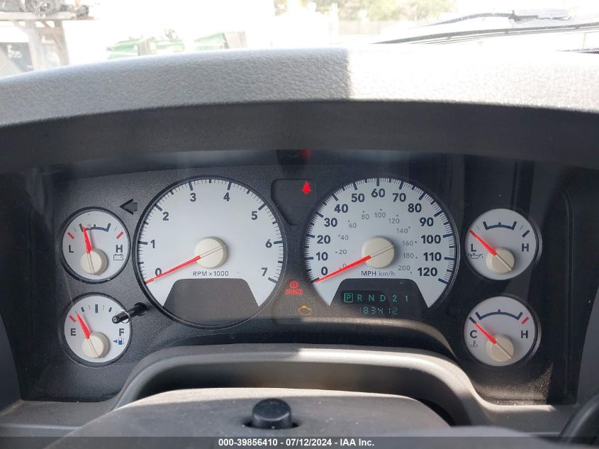 2007 Dodge Ram 1500 Slt VIN: 1D7HA18N77S206619 Lot: 39856410