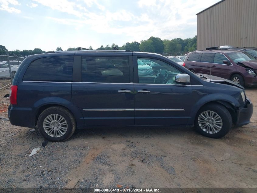 2014 Chrysler Town & Country Limited VIN: 2C4RC1GG2ER133654 Lot: 39856419