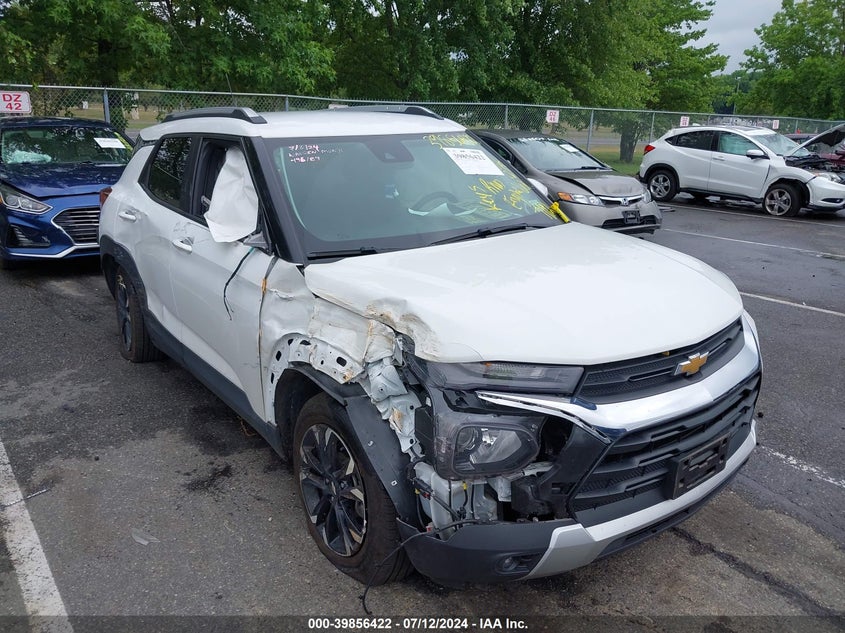 VIN KL79MPS29NB103381 2022 CHEVROLET TRAILBLAZER LT