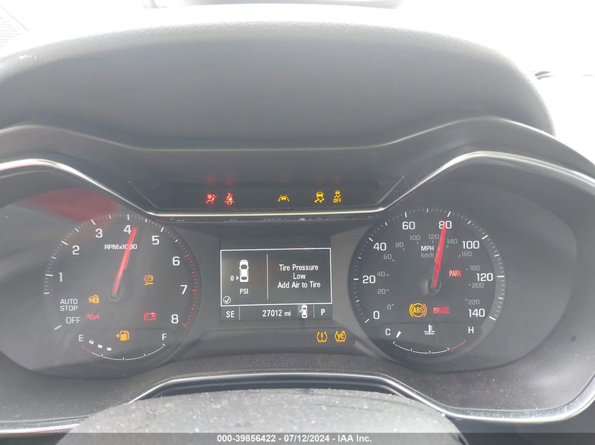 VIN KL79MPS29NB103381 2022 CHEVROLET TRAILBLAZER LT