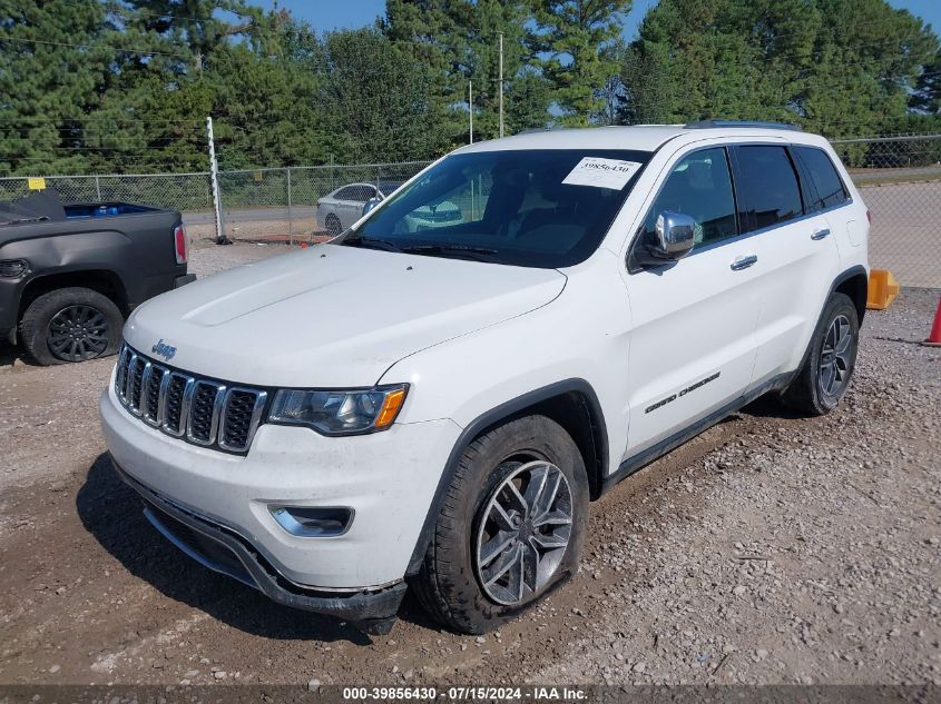 2019 Jeep Grand Cherokee Limited 4X2 VIN: 1C4RJEBG1KC656219 Lot: 39856430