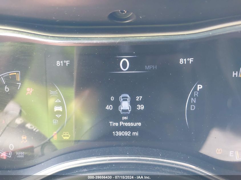 2019 Jeep Grand Cherokee Limited 4X2 VIN: 1C4RJEBG1KC656219 Lot: 39856430