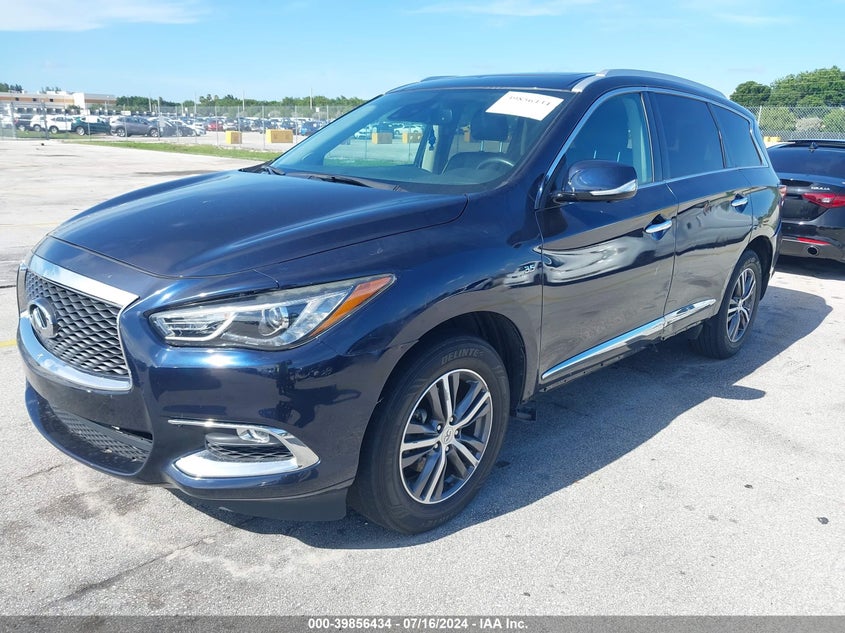 2019 Infiniti Qx60 Luxe VIN: 5N1DL0MNXKC534649 Lot: 39856434