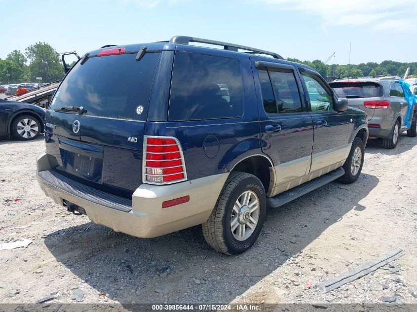 2004 Mercury Mountaineer VIN: 4M2ZU86E44UJ24472 Lot: 39856444