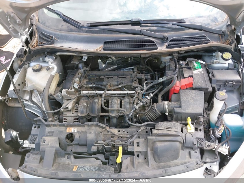 VIN 3FADP4AJ3KM131523 2019 FORD FIESTA S