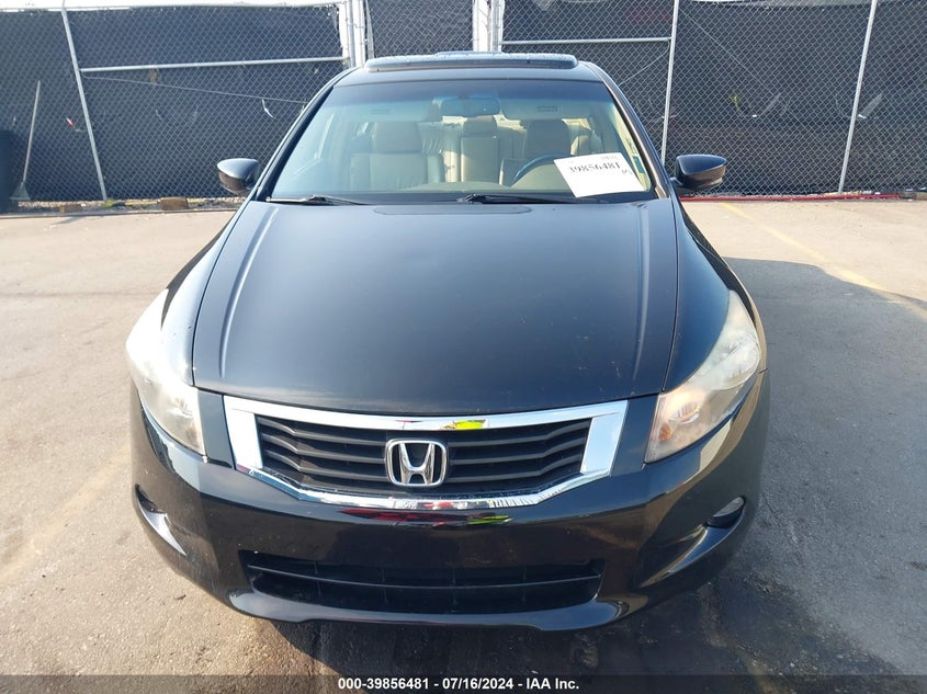 2009 Honda Accord 3.5 Ex-L VIN: 5KBCP368X9B001986 Lot: 39856481