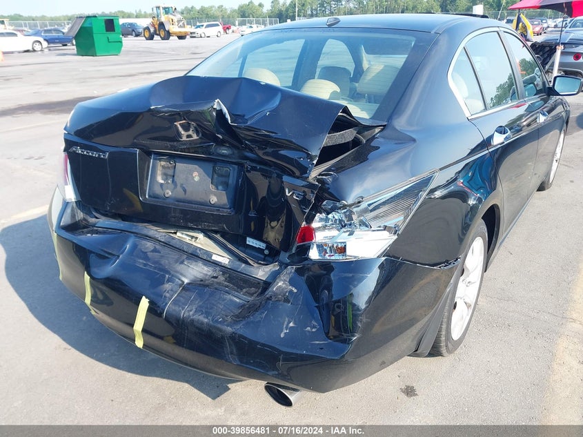 2009 Honda Accord 3.5 Ex-L VIN: 5KBCP368X9B001986 Lot: 39856481