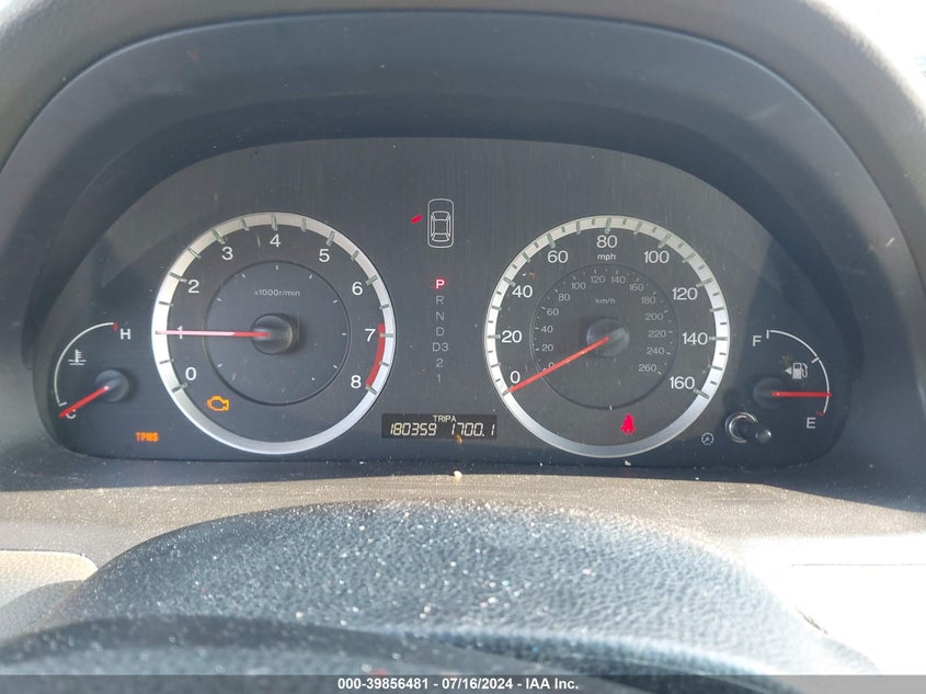 2009 Honda Accord 3.5 Ex-L VIN: 5KBCP368X9B001986 Lot: 39856481