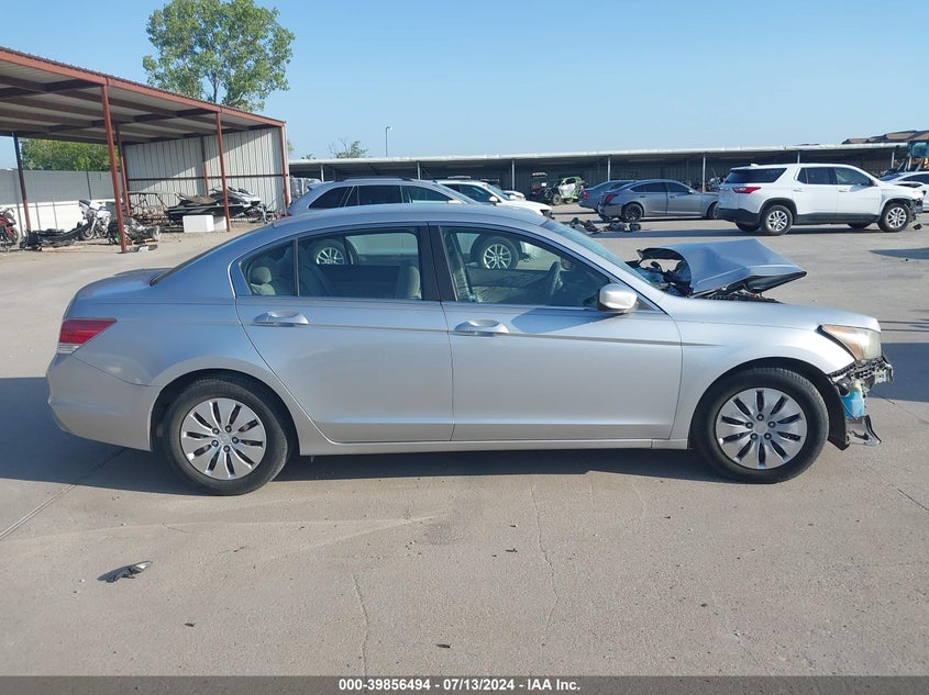 2010 Honda Accord Lx VIN: 1HGCP2F35AA007562 Lot: 39856494