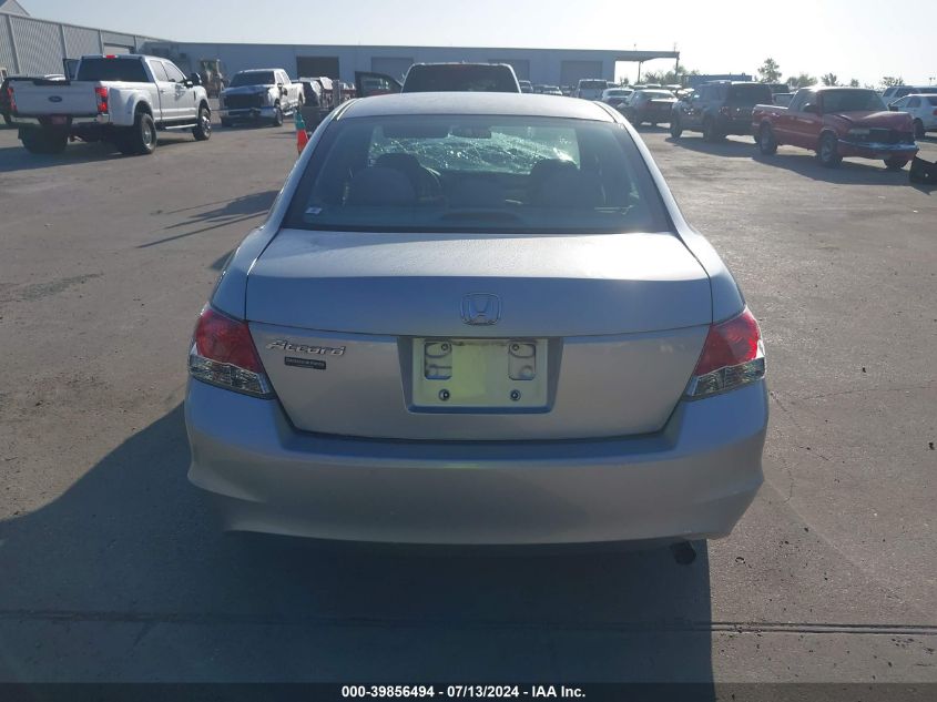 2010 Honda Accord Lx VIN: 1HGCP2F35AA007562 Lot: 39856494