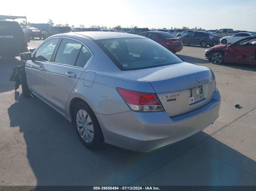 2010 Honda Accord Lx VIN: 1HGCP2F35AA007562 Lot: 39856494