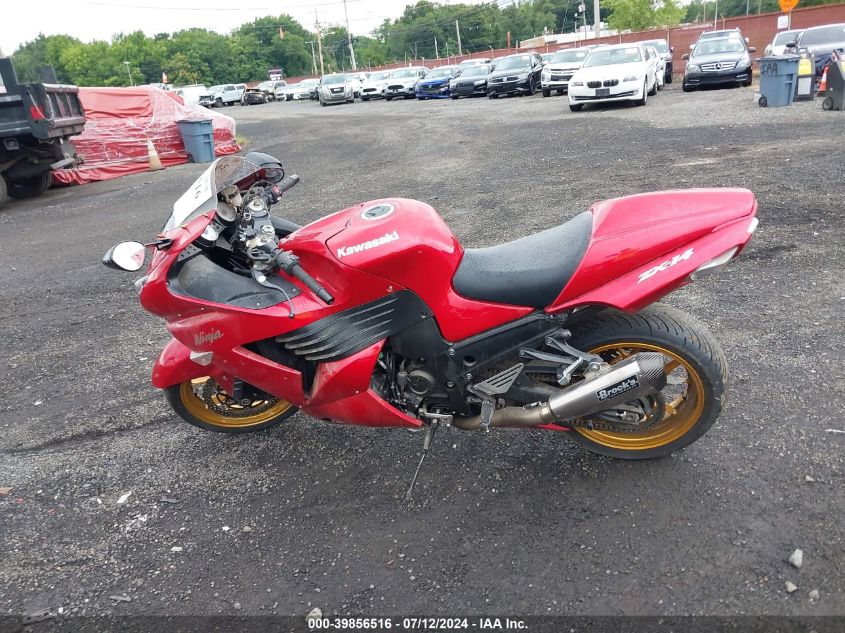 2010 Kawasaki Zx1400 C VIN: JKBZXNC11AA022238 Lot: 39856516