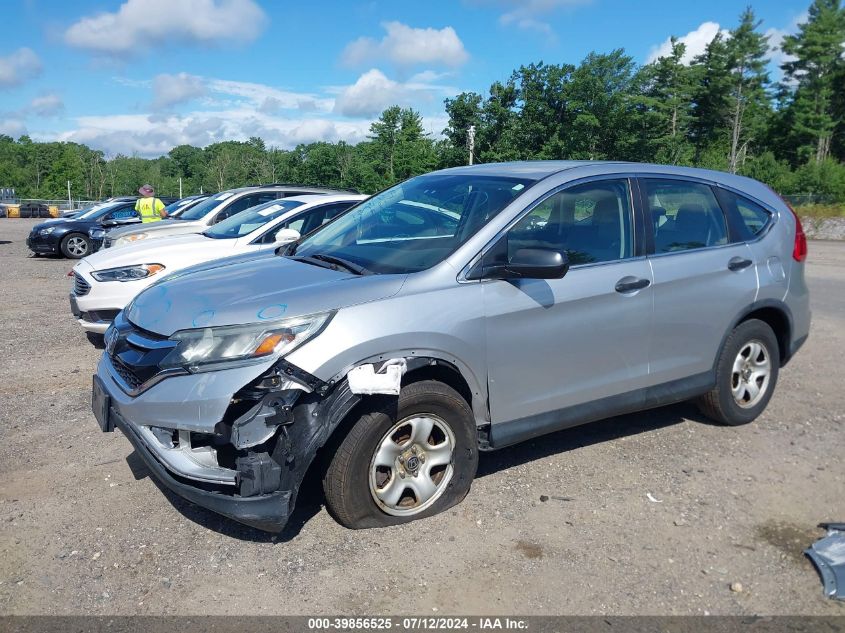 2015 Honda Cr-V Lx VIN: 3CZRM3H37FG710281 Lot: 39856525