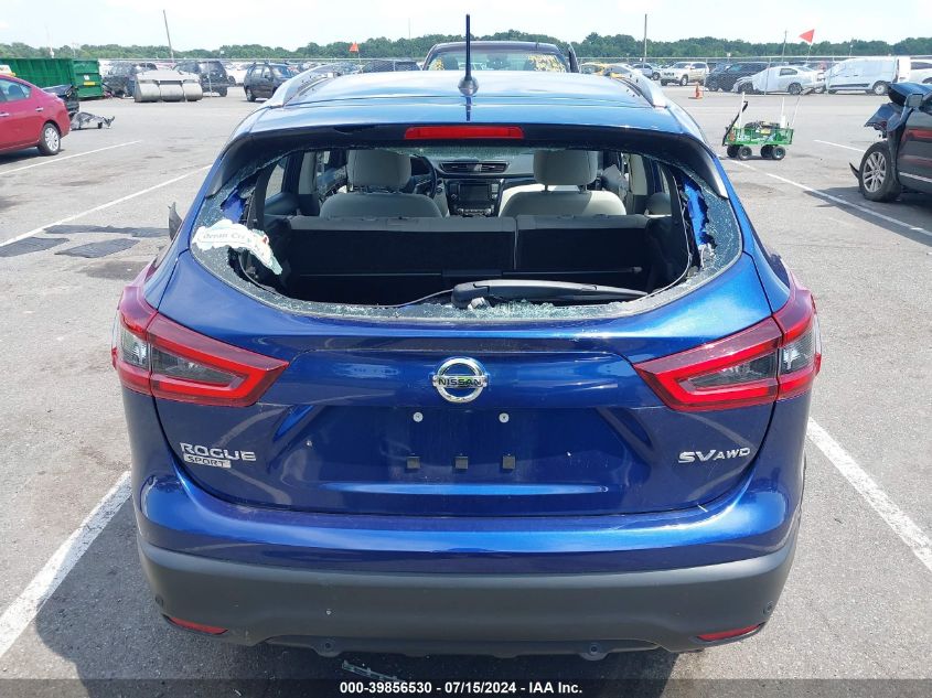 2020 Nissan Rogue Sport Sv Awd Xtronic Cvt VIN: JN1BJ1CW5LW382400 Lot: 39856530