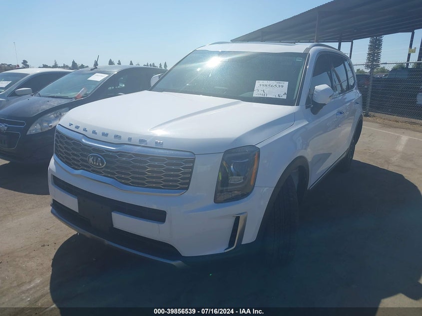 2021 Kia Telluride S VIN: 5XYP64HC2MG144474 Lot: 39856539