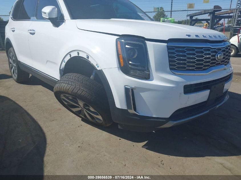 2021 Kia Telluride S VIN: 5XYP64HC2MG144474 Lot: 39856539