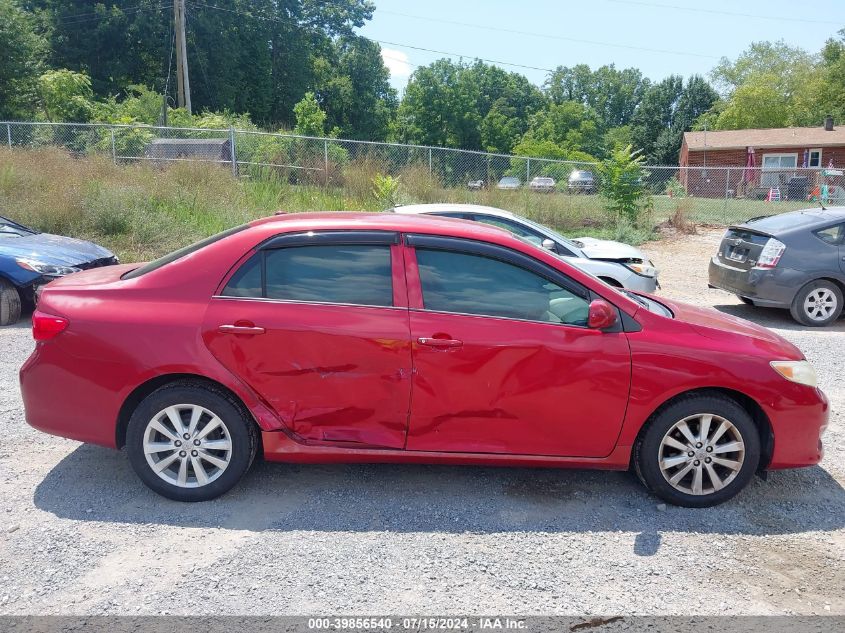 2009 Toyota Corolla Le VIN: JTDBL40E89J013282 Lot: 39856540
