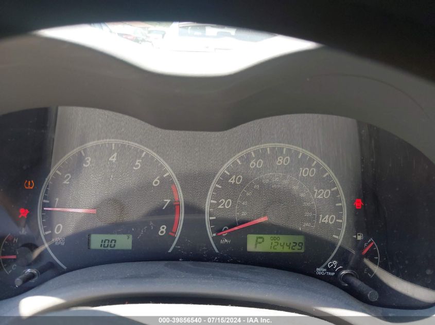 2009 Toyota Corolla Le VIN: JTDBL40E89J013282 Lot: 39856540