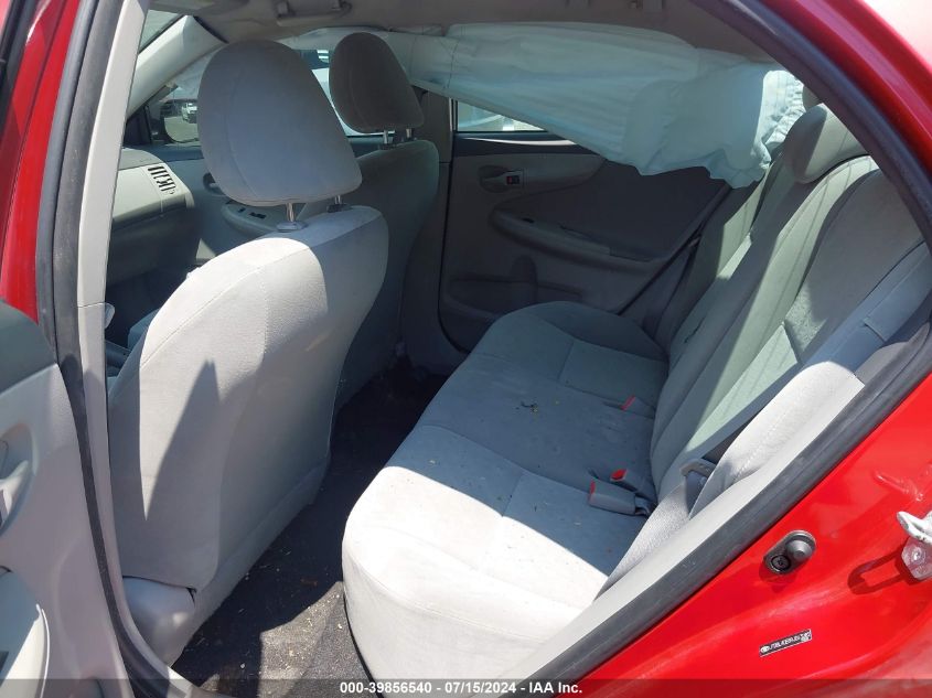 2009 Toyota Corolla Le VIN: JTDBL40E89J013282 Lot: 39856540