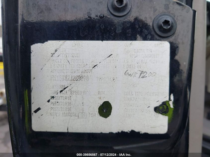 2002 GMC Yukon Xl 1500 Slt VIN: 1GKFK16T32J289078 Lot: 39856567