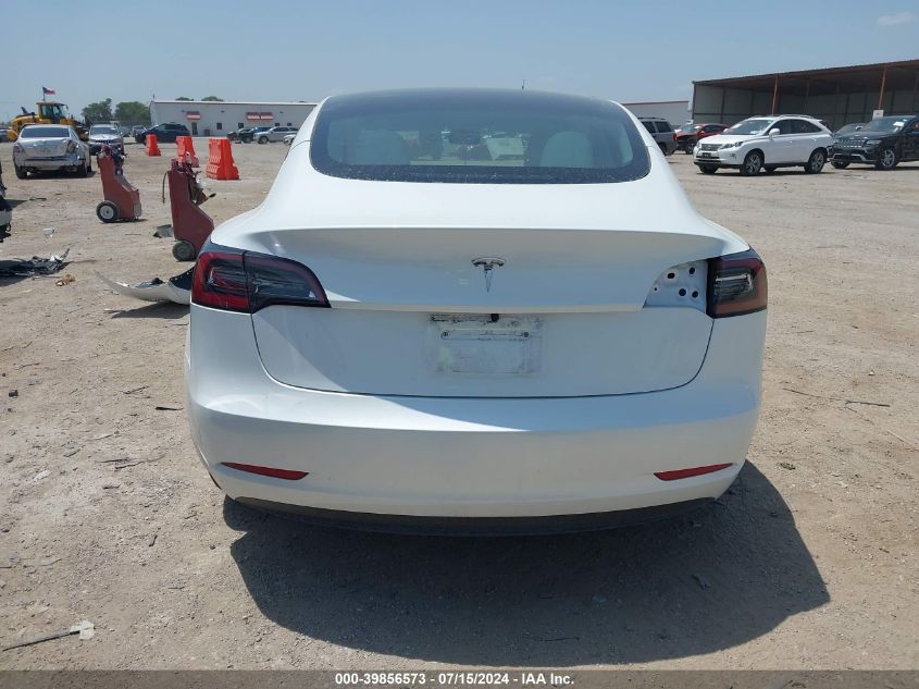 2023 Tesla Model 3 Rear-Wheel Drive VIN: 5YJ3E1EA6PF514176 Lot: 39856573