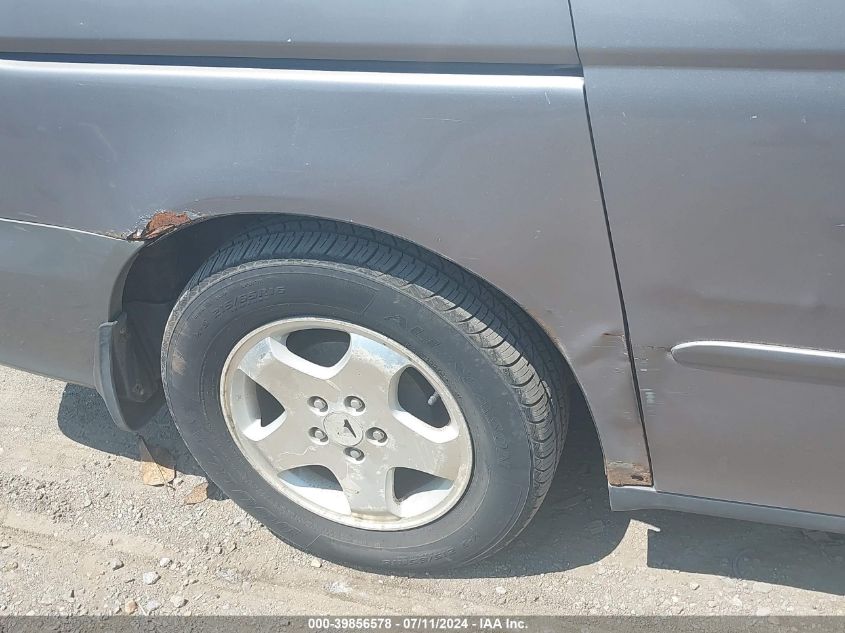 2000 Honda Odyssey Ex VIN: 2HKRL1863YH620448 Lot: 39856578