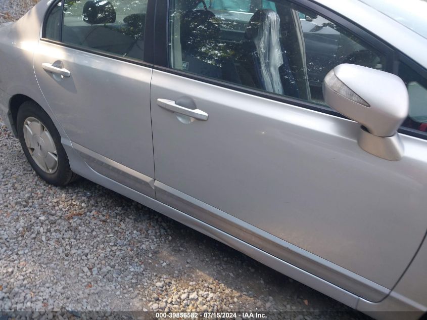 JHMFA36276S003703 | 2006 HONDA CIVIC HYBRID