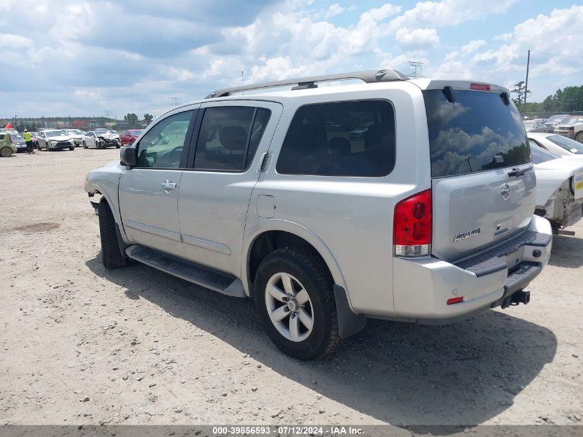 2014 Nissan Armada Sv/Sl/Platinum VIN: 5N1AA0NC1EN605798 Lot: 39856593