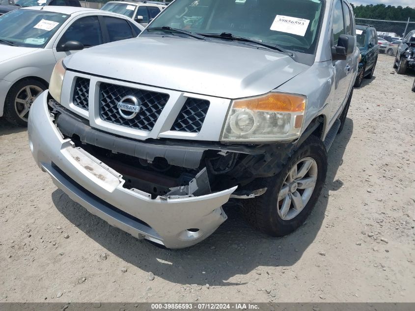 2014 Nissan Armada Sv/Sl/Platinum VIN: 5N1AA0NC1EN605798 Lot: 39856593